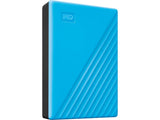 WD WDBPKJ0040BBL-WESN 4TB Wd External Hard Drive - My Passport Portable - Blue