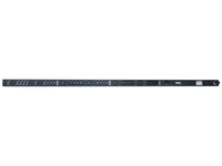 Vertiv 11151VH rPDU, Basic Standard, 20A, 120/208V WYE, 5.7kW, Vertical, (24) IEC C13, (6) IEC C19, 10ft power cord with L21-20P, Black Powder Coat