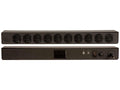 Vertiv 15551VH rPDU, Basic Surge, 15A, 120V, 1.4kW, Horizontal, (10) NEMA 5-15R, 10ft power cord with 5-15P, Black Powder Coat