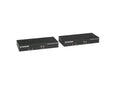 Black Box KVXLCHF-100 KVM Extender Kit over Fiber - Single-Monitor, HDMI 4K30, USB 2.0, Audio, Serial, Local Video Out, SFP Port