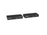 Black Box KVXLCHF-100 KVM Extender Kit over Fiber - Single-Monitor, HDMI 4K30, USB 2.0, Audio, Serial, Local Video Out, SFP Port