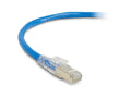 Black Box C6APC80S-BL-25 Gigatrue 3 CAT6A Patch Cable Blue 25 FT