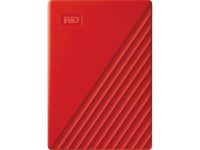 WD WDBPKJ0040BRD-WESN 4TB Wd External Hard Drive - My Passport Portable - Red