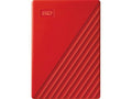 WD WDBYVG0020BRD-WESN 2TB WD External Hard Drive - MY PASSPORT - RED