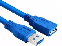 Axiom USB3AMFOM-B6-AX USB 3.0-A to USB-A M/F Cable 6FT