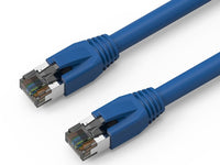 Axiom C8SBSFTP-B50-AX 50FT CAT8 Shielded Cable (blue)