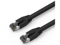 Axiom C8SBSFTP-K10-AX 10FT CAT8 Shielded Cable (black)