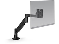 HAT Design Works 7000-500HY-104 7000 Series Monitor Arm, 500HY Cylinder, Black, holds 14 lbs