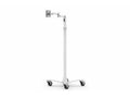 Compulocks MCRSTDEXW Medical Rolling Cart Extended - VESA Compatible White