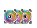 Thermaltake CL-F101-PL14SW-B Riing Quad 140MM White 54 LED 3 Pack Fan
