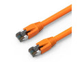 Axiom C8SBSFTP-O25-AX 25FT CAT8 Shielded Cable Orange