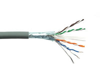 Black Box EYNLSF641AW-PB-1000 CAT6 400-MHz Solid Ethernet Bulk Cable - Shielded (F/UTP), LSZH, Blue, 1000-ft. (304.8-m) Pull-Box