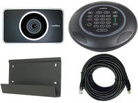 Vaddio 999-8920-000 BASESTATION DELUXE SYSTEM.BASESTATION DELUXE SYSTEM. System includes: Camera Module, Mic-Dock, 25 ft. Cat-6 SSTP LINK cable and a wall mount
