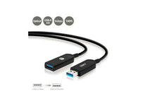 SIIG CB-US0U11-S1 USB-A AOC M to F Active Cable - 30M 5 Gbps (CB-US0U11-S1)