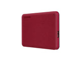 Toshiba HDTCA10XR3AA Canvio Advance - 1TB - Red - Portable Hard Drive