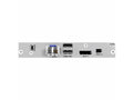 Black Box ACX2MR-DP11HS-SM Modular KVM Extender Receiver - Dual-Monitor, 4K30 DisplayPort 1.1, USB-HID, 3G, (1) Singlemode Fiber