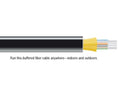 Black Box FOBC55IOSMBK24F-1000 FO BULK In/outdoor DIST SM TB OFNP 24 Fiber