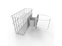 JACO 51-3970 Basket - Wire, 4x8x12 & 5in Wipes Cont.