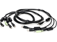 Vertiv CBL0112 Cable Assy, 1-HDMI/2-USB/1-AUDIO, 6FT