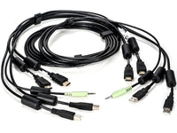 Vertiv CBL0116 Cable Assy, 2-HDMI/2-USB/1-AUDIO, 6FT