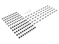 Vertiv VRA5000 Mounting Hardware - M6 cage nuts; screws; washers; 50 pcs. each; Easy Installation on the VR Rack (VRA5000)