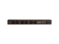 Vertiv 29429 Basic, Surge, 15A, 120V, Horizontal, (6) NEMA 5-15R, breakered, 10 ft power cord with 5-15P, Black Powder Coat
