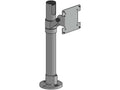 SpacePole SPV1101-FX-02 Angled 75/100 VESA mount- 400mm pole BLK