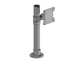 SpacePole SPV1101-FX-32 Angled 75/100 VESA mount- 400mm pole WHT