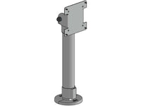 SpacePole SPV1102-FX-02 Top Screen 75/100 VESA Mount, Black