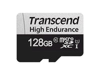 Transcend TS128GUSD350V 128GB microSD w/ adapter U3, High Endurance