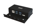 Precision Mounting Technologies AS7.U050.003-2 Rugged Usb-c HUB with Dc-in Power Cable (bare Wire) and USB Type-c to USB Type-c Cable
