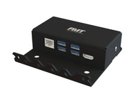 Precision Mounting Technologies AS7.U050.003-2 Rugged Usb-c HUB with Dc-in Power Cable (bare Wire) and USB Type-c to USB Type-c Cable