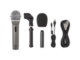 Samson SAQ2U Q2U USB/XLR Dynamic Mic Pack