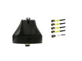 AG Antenna AG65-BB-4CG AG65 Enterprise Series Mobility 5-Lead Multi-MIMO 4 x Cellular 3G 4G 5G CBRS / GPS GNSS - Bolt Mount Antenna w/15ft Coax Cables - Black