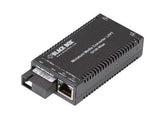 Black Box LHC029A-R4 Fast Ethernet (100-Mbps) Media Converter - 10/100-Mbps Copper to 100-Mbps Simplex Singlemode Fiber, 1550/1310nm, 20km, SC