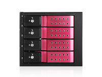 iStarUSA BPN-DE340HD-RED 3X5.25 to 4X3.5 12GB/S CAGE Red