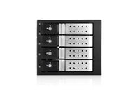 iStarUSA BPN-DE340HD-SILVER 3X5.25 to 4X3.5 12GB/S CAGE SIL