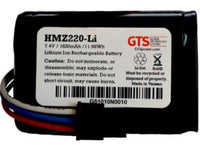 GTS HMZ220-LI Upgraded Performance Battery for Zebra MZ220 and MZ320 Series Mobile Printers. 1620MAH, Li-ion, 7.4 Volts, 12 Month Warranty. OEM