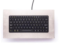 iKey SLP-81-PS2-BLK Slim Panel 81-key Grn