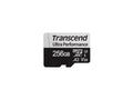 Transcend TS256GUSD340S 256GB microSD w/ adapter UHS-I U3 A2 Ultra Performance