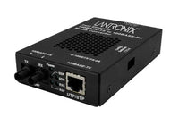 Transition Networks E-100BTX-FX-06-JP 100Base-TX RJ-45 to 100Base-FX, MM ST, w/ -JP Power Supply