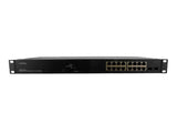 Transition Networks SM16TAT2SA-SA Smart Managed PoE+ Switch, 16-port Gigabit PoE+, 2-port 100/1000 SFP