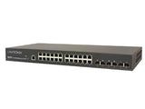 Transition Networks SM24T6DPA-EU Managed Switch, 20-PORT Gigabit + 4 Sfp/rj Combo + 2 100/1000 SFP