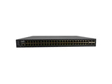 Transition Networks SM48TAT4XA-RP-UK 48-port Gigabit PoE+ with (4) 1G/10G SFP+, single AC P/S modular