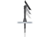 HAT Design Works 9189-36-104 9189 - Height Adjustable POS, Black, holds 0-25 lbs, 7-36IN height adjust range