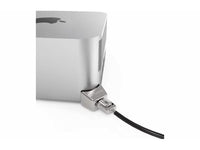 Compulocks MSLDG01KL Mac Studio Ledge Lock Adapter with Keyed Cable Lock Silver