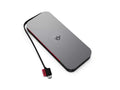 Lenovo 40ALLG1WWW Power Bank - Lithium-ion Polymer - USB-C - Max 27 W (9V/3A), Qi - Max 15 W - 10000 mAh