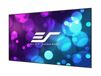 Elite Screens AR123H2-SB9 Aeon StarBright 9, 123 Diag. 16:9, 4K/8K Ultra HD Ceiling Ambient Light Rejecting Fixed Frame Projector Screen