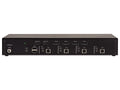 Black Box KVS4-1004VM KVM Switch, NIAP 4.0 Certified - 4-Port, Single-Monitor, DisplayPort with MST, HDMI Out