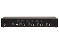 Black Box KVS4-1004VM KVM Switch, NIAP 4.0 Certified - 4-Port, Single-Monitor, DisplayPort with MST, HDMI Out